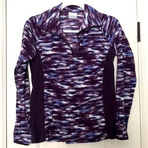 Columbia 3/4 zip Fleece Pullover